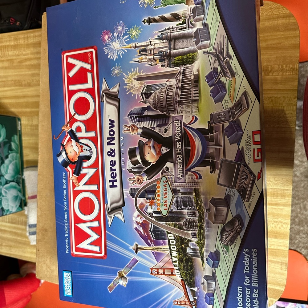 Monopoly Here & Now Board Game